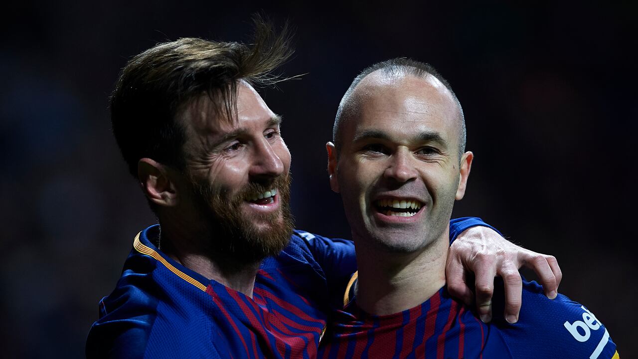 Lionel Messi y Andrés Iniesta fueron socios durante su paso carrera futbolística.