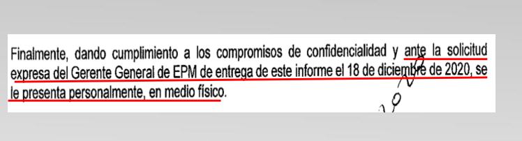 Auditoría a Hidroituango