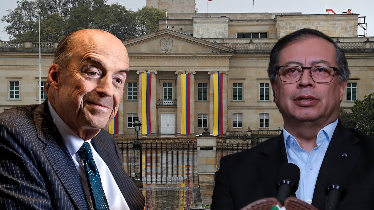 Álvaro Leyva, Gustavo Petro y el Palacio de Nariño.