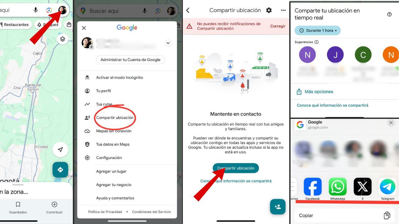 Así puede compartir su ubicación en Google Maps.