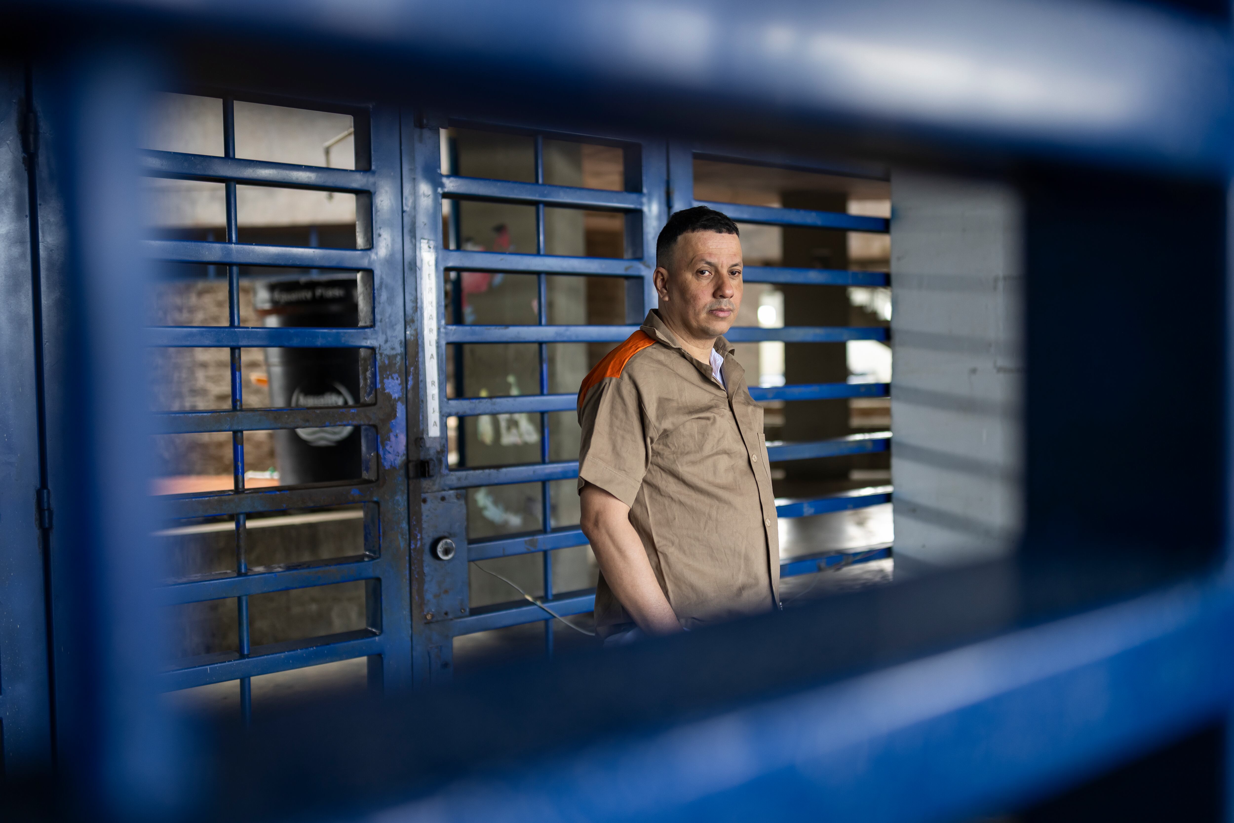 Carlos García, medio hermano de Mauricio Leal.