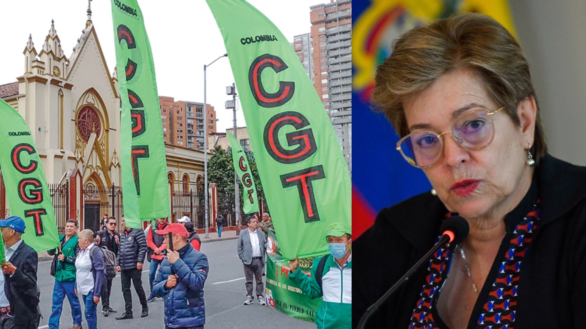 Ministerio del Trabajo certificó nueva junta directiva de la CGT.