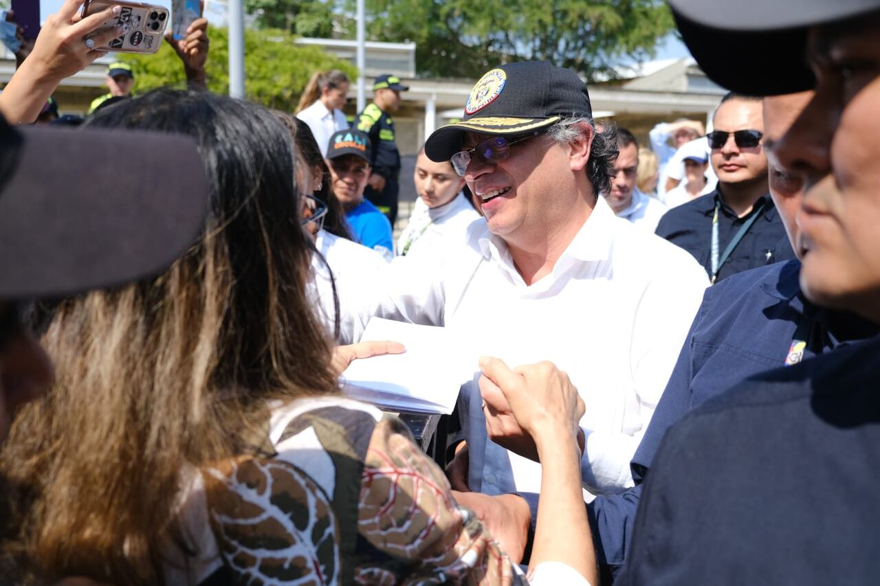 En su discurso en Cali, el mandatario incluso comparó la situación vivida en ese momento en Colombia con lo que está ocurriendo en Perú