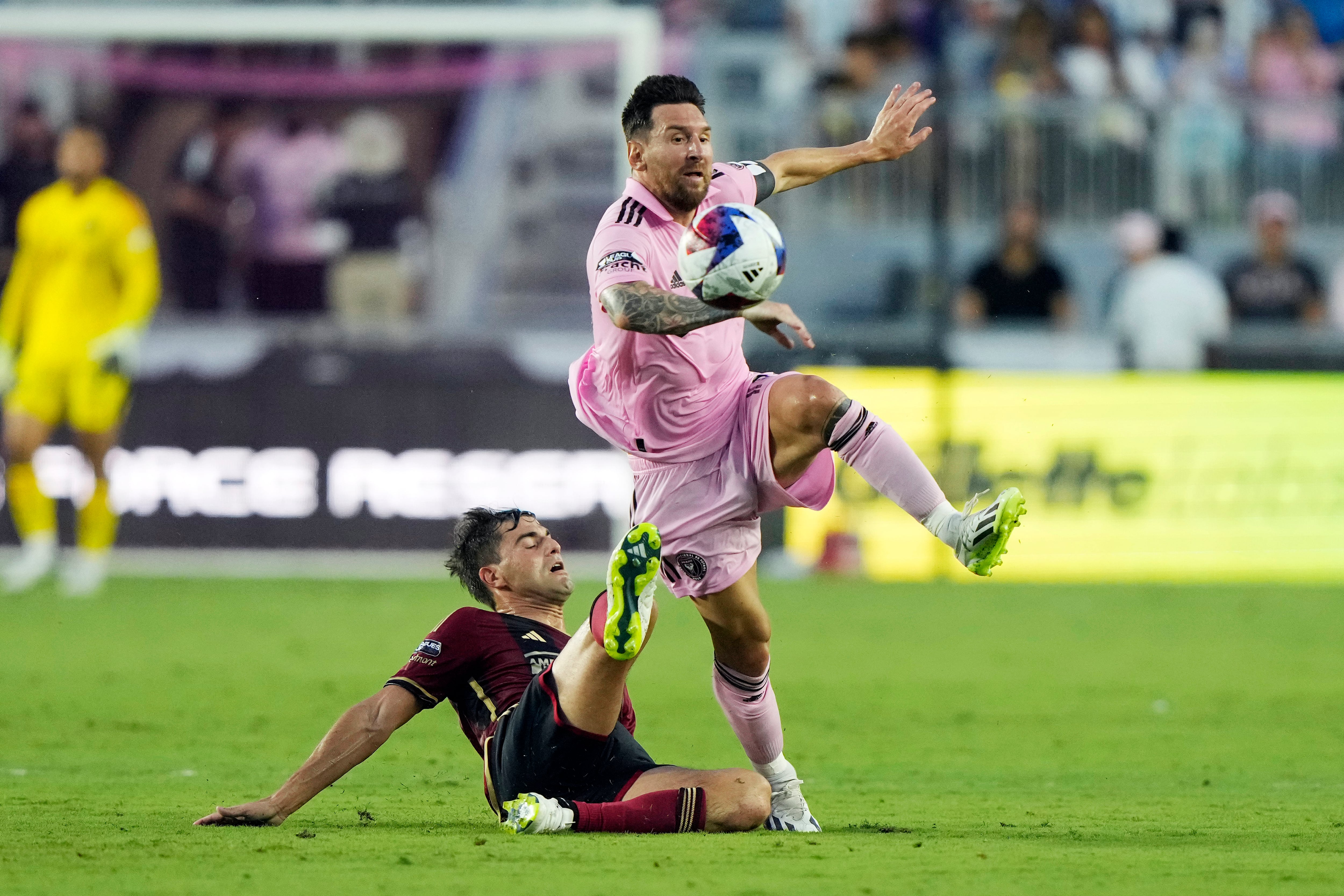 Lionel Messi tiene tres goles en la Leagues Cup.