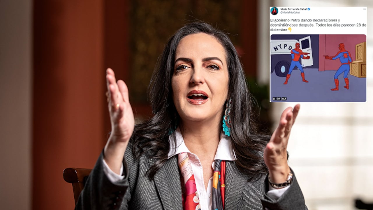 La senadora María Fernanda Cabal.