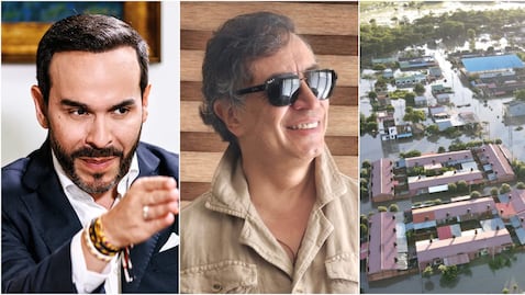 Fuerte polémica por foto que publicó Gustavo Petro en medio de la emergencia que vive Casanare.