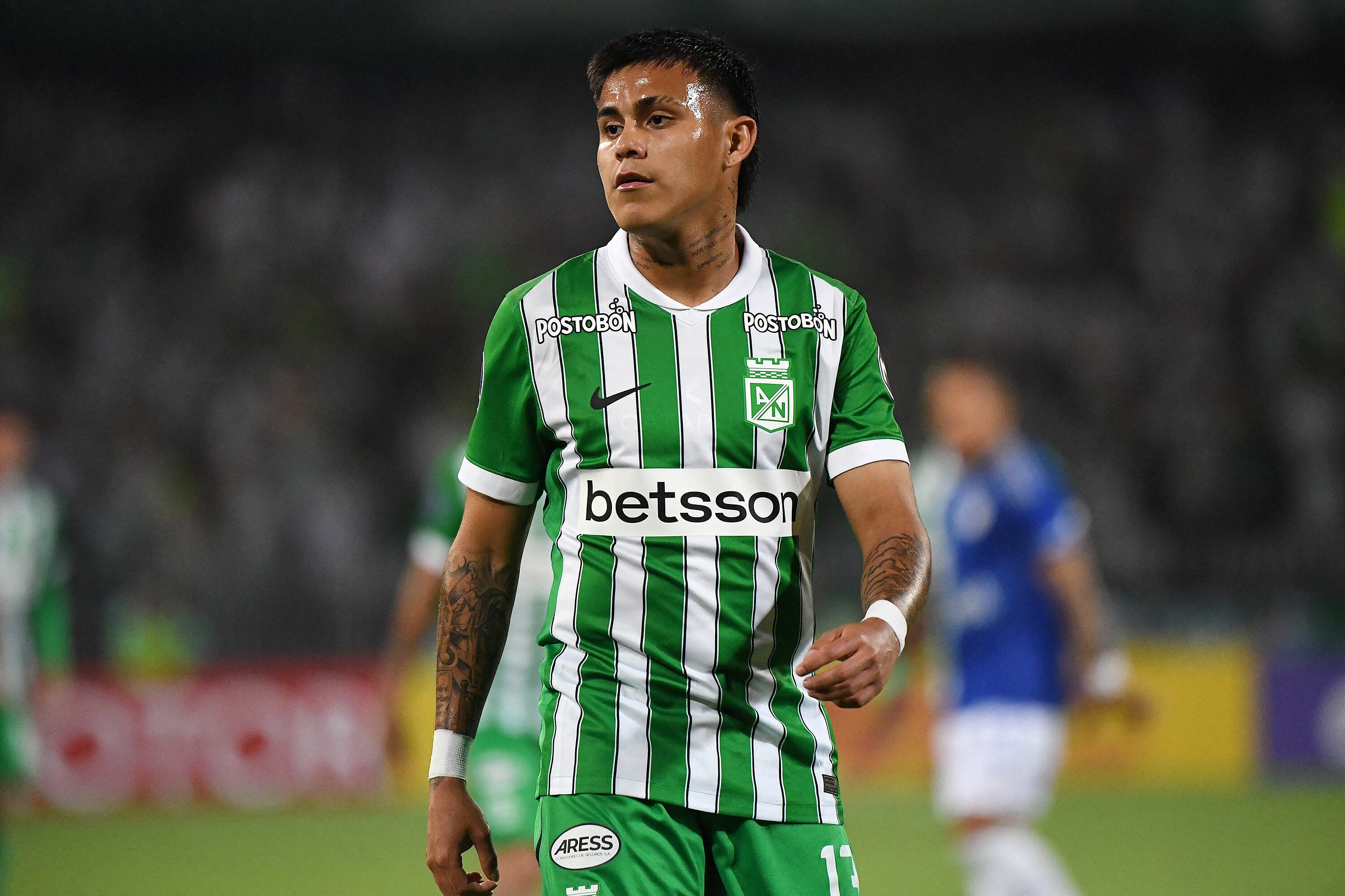 Nicolás Rodríguez, jugador de Atlético Nacional.