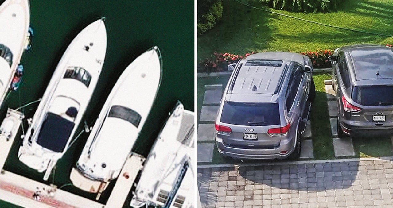 La Secretaría de Marina de México estableció que en 2021 hubo una cumbre de narcotraficantes en la casa con piscina, en la que participaron Boliqueso, modelos e influencers.
