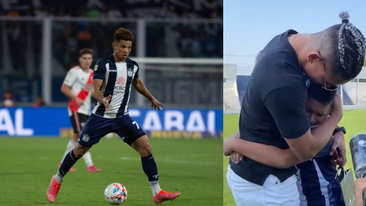 Telefe, canal de televisión de Córdoba, entrevistó al niño y a su papá, quienes terminaron de contar la historia y cómo lograron el encuentro.