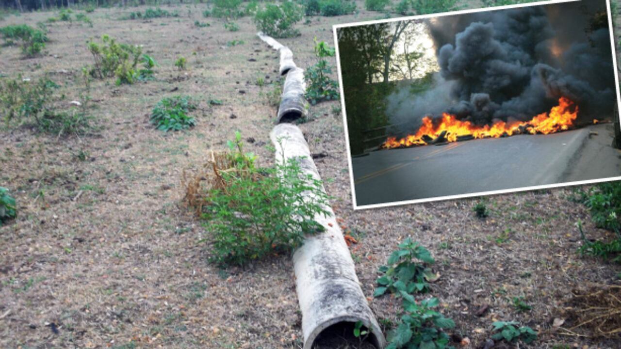 Llamaron “de la Montaña” al primer acueducto, porque la fuente de agua era un arroyo que nacía a cinco kilómetros del municipio, pero nunca entró en funcionamiento. Parte de la tubería atraviesa los potreros de algunas familias poderosas de El Carmen de Bolívar.