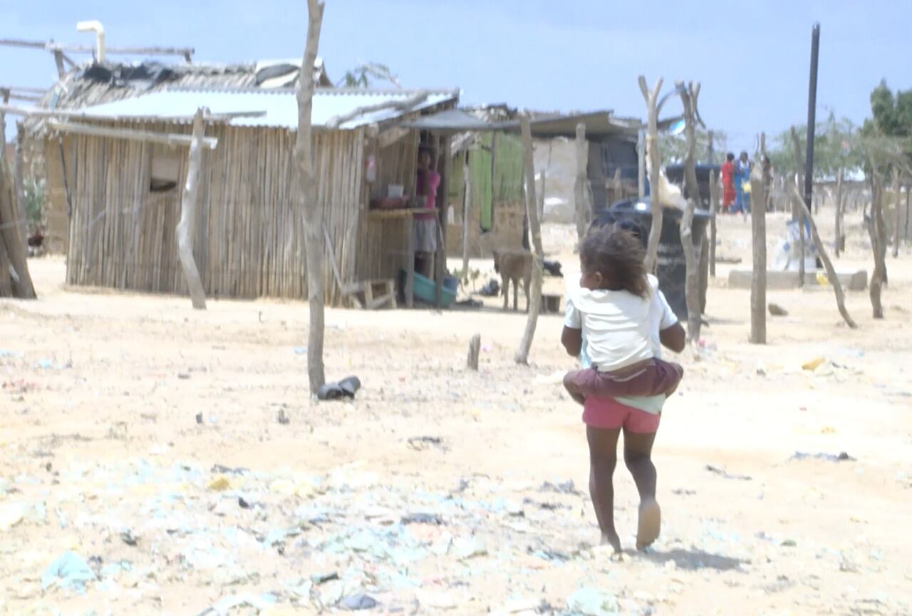En Uribia, La Guajira,  tienen sed