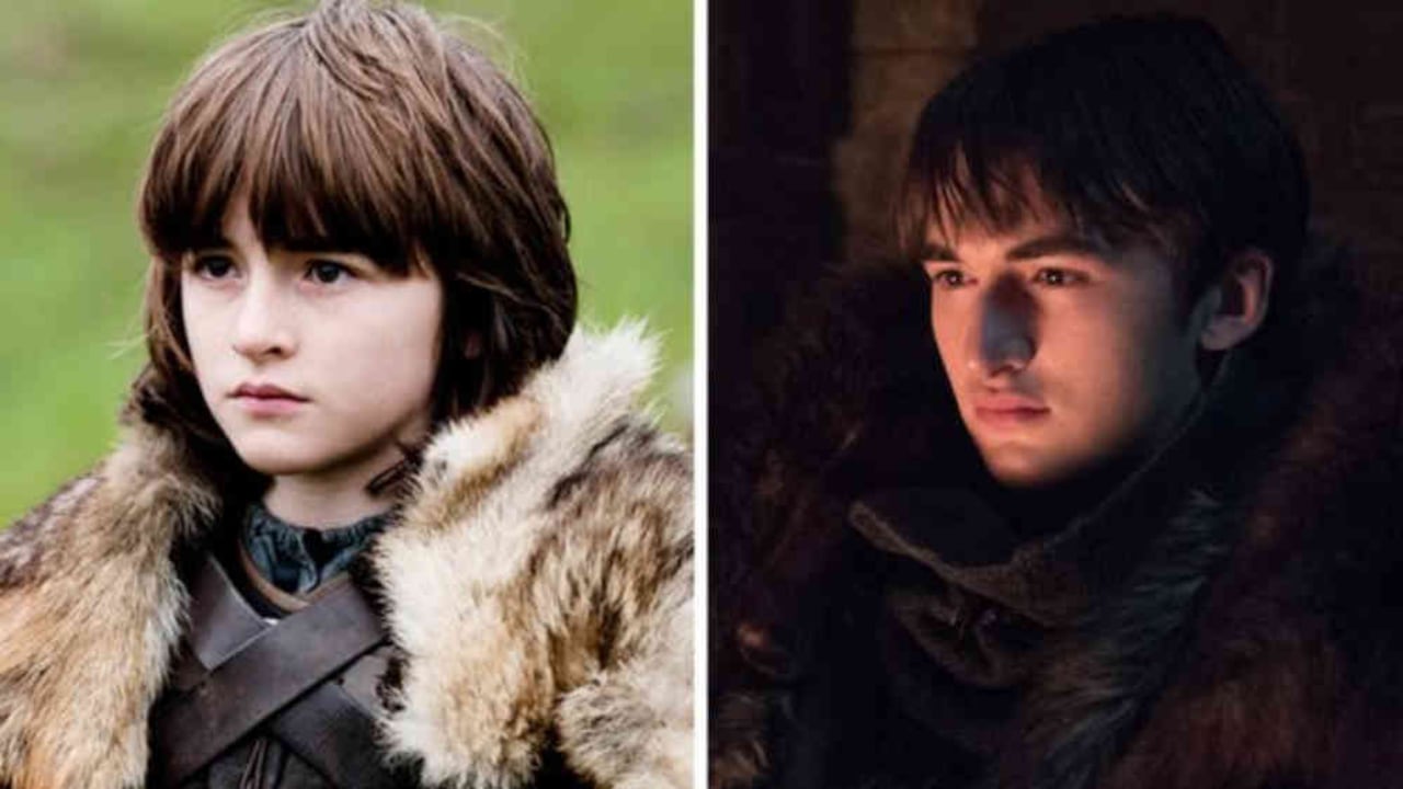 El paso del tiempo se vio en el personaje de Bran Stark, desde la primera hasta la octava temporada de Juego de Tronos.