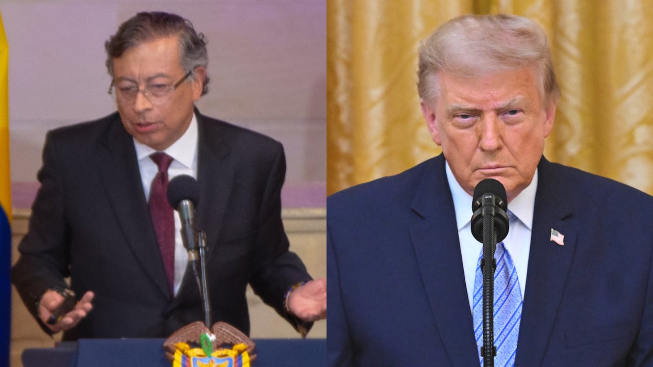 Gustavo Petro habló de Donald Trump en su discurso ante el Congreso.