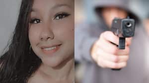 Mujer fue víctima de bala perdida en Bucaramanga.