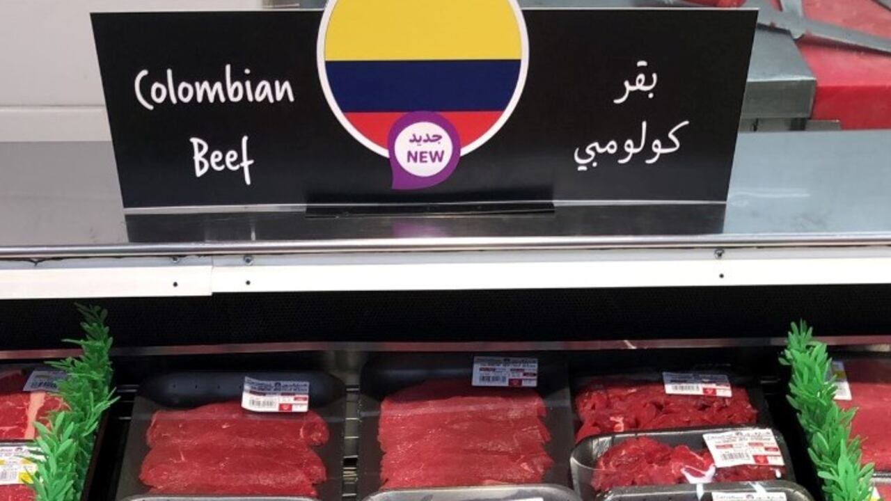 Exportación de carnes colombiana