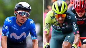 Einer Rubio y Daniel Martínez los dos mejores colombianos de la clasificación general