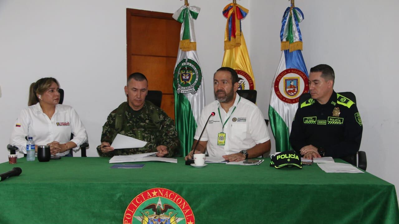 Consejo de seguridad en Tierralta, Córdoba
