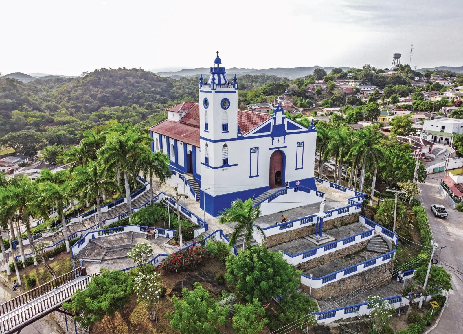 Este pueblo es conocido como el Pesebre del Atlántico por su colorida arquitectura.