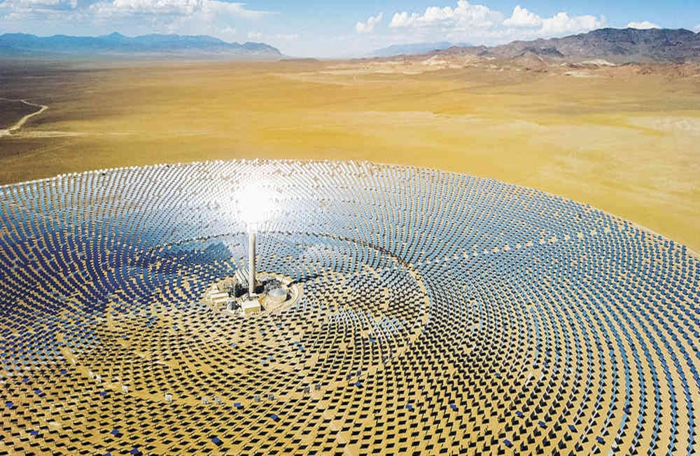 114.000 hogares se abastecen de Ivanpah, la planta solar más grande del mundo. Está ubicada en el desierto de Mojave, Estados Unidos.