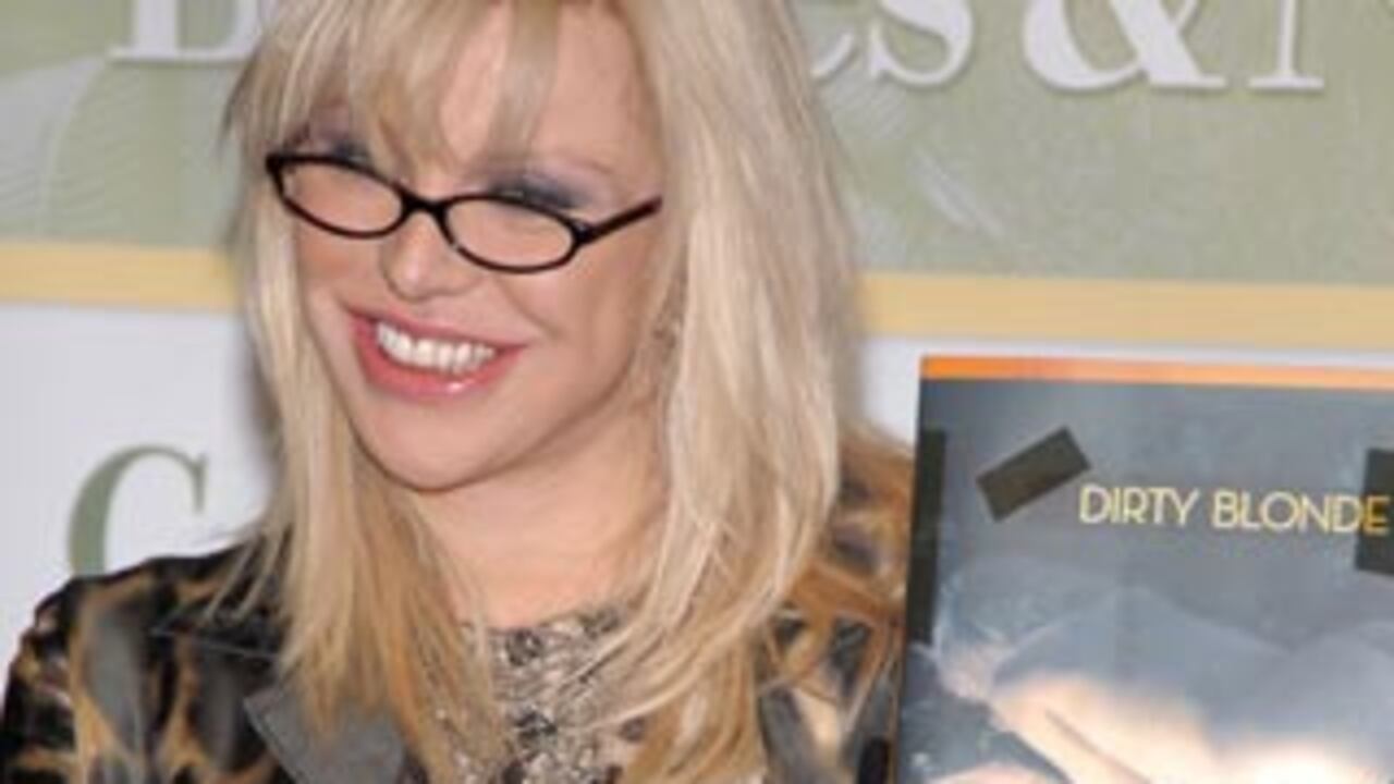Courtney Love y su libro