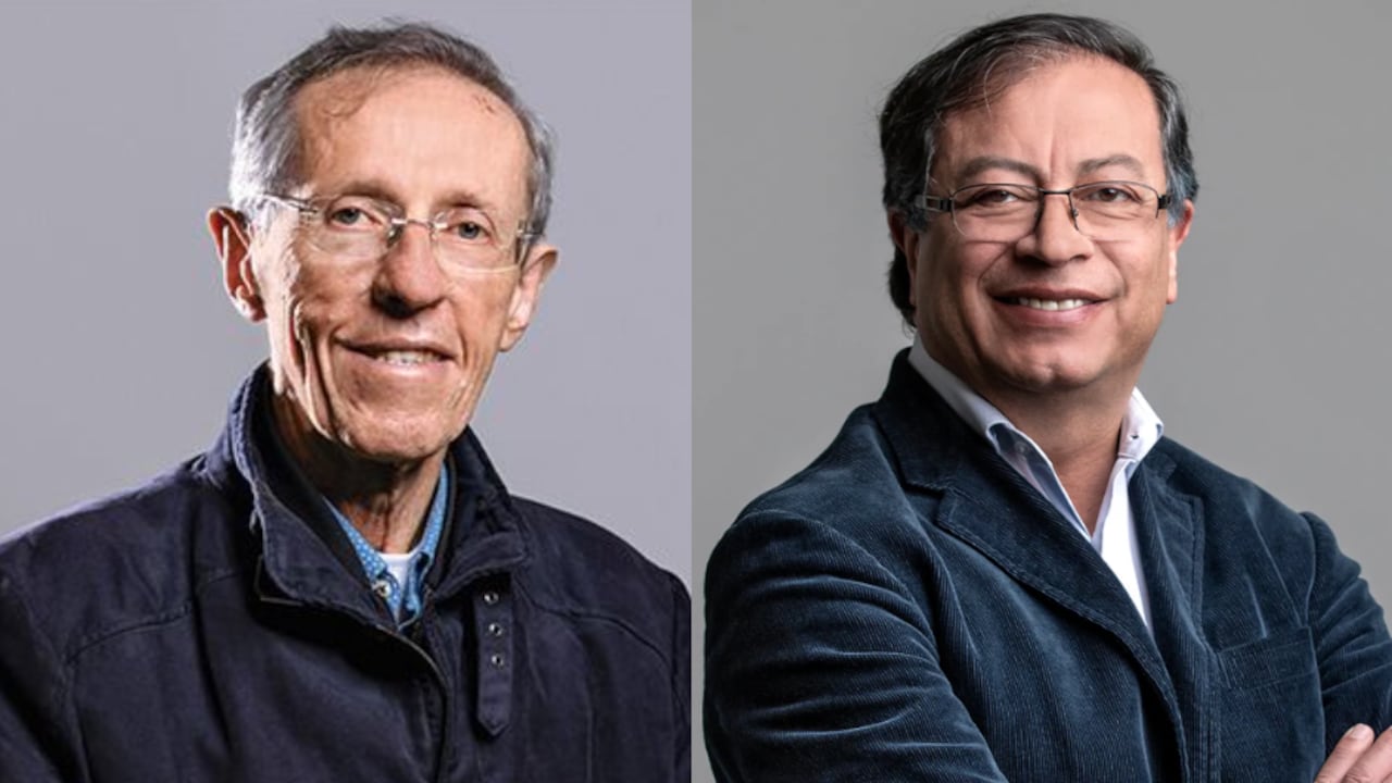 Antonio Navarro y Gustavo Petro.