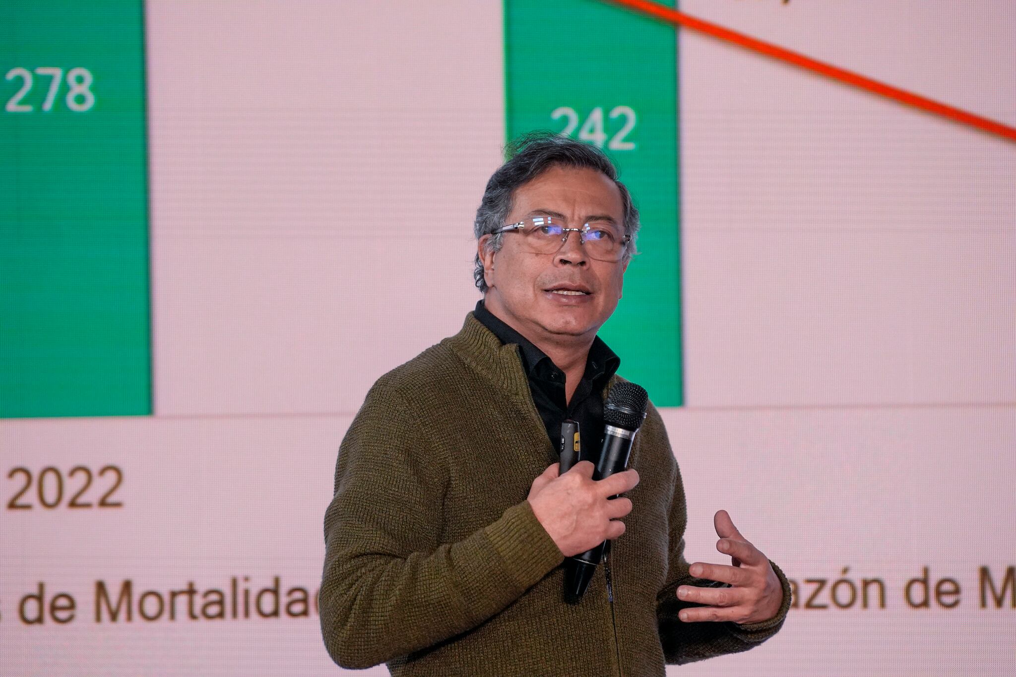 El presidente, Gustavo Petro, el 27 de agosto de 2025, en Bogotá