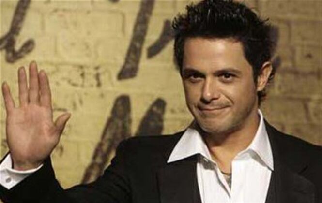 El famoso cantante español Alejandro Sanz - AP