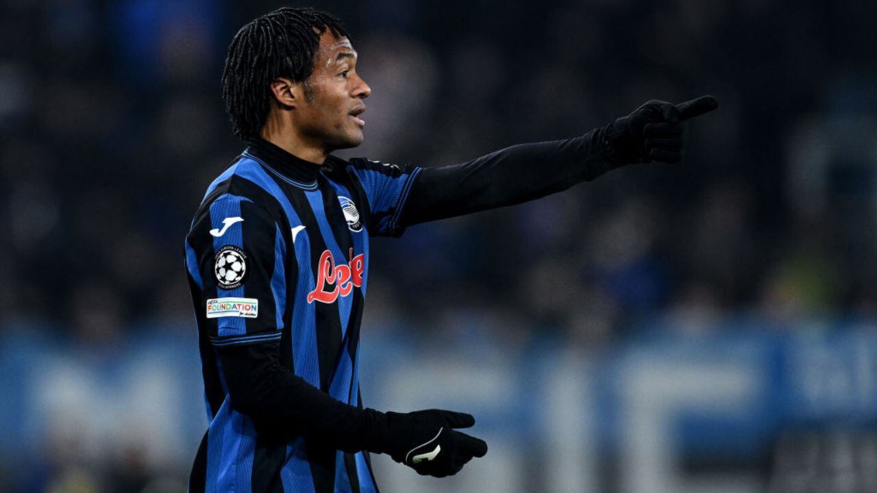 Cuadrado con Atalanta en UCL.