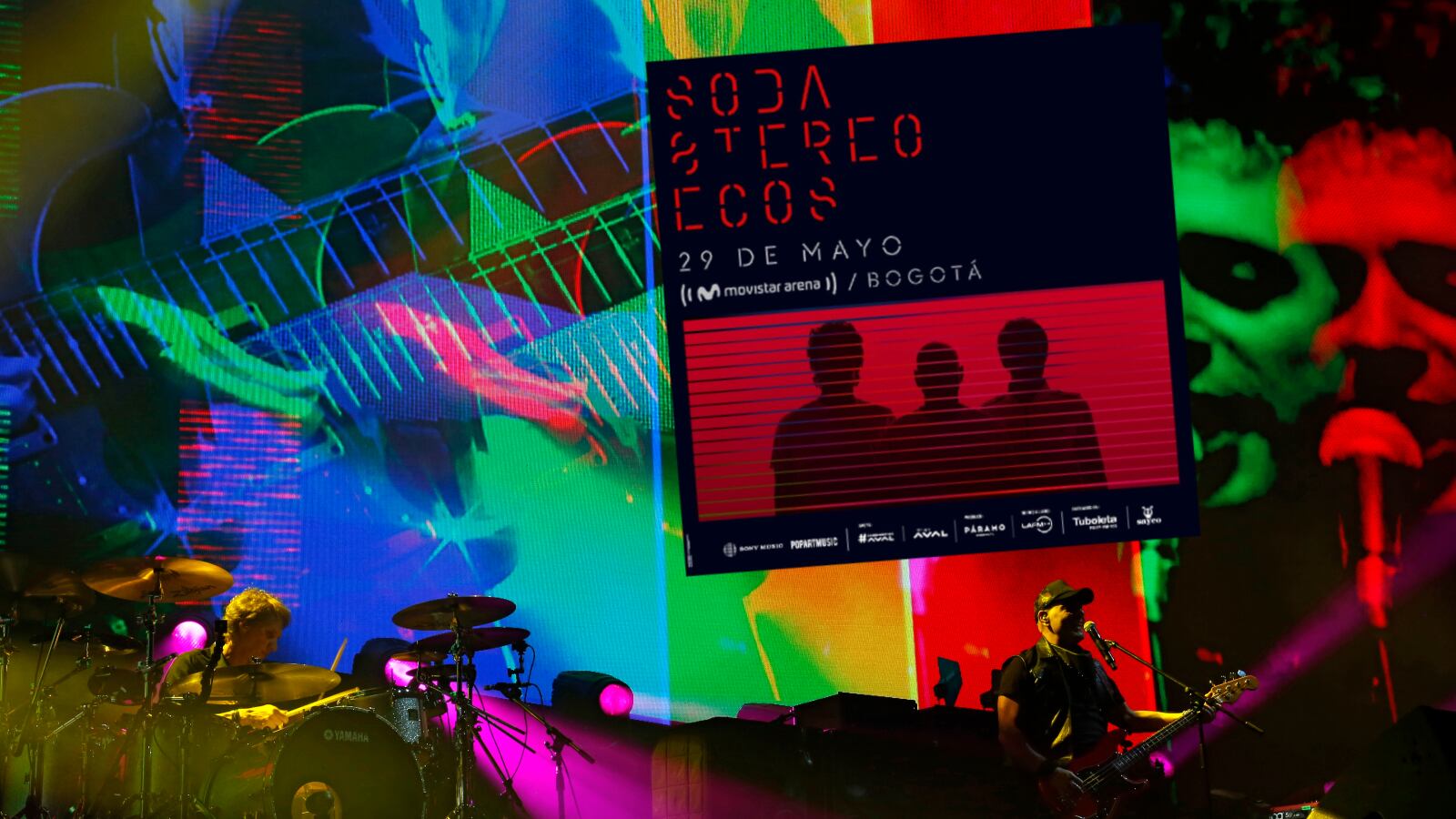 'Soda Stereo Ecos' pasa por Bogotá en 2026.