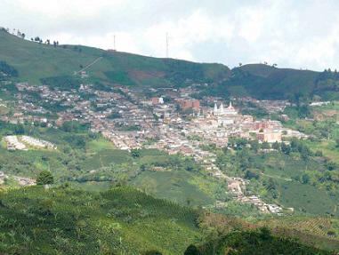 Panorámica de Concordia, Antioquia.
