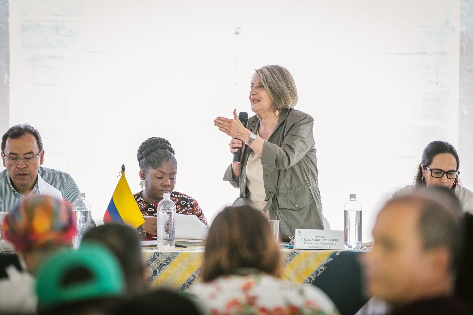 La ministra de Agricultura, Cecilia López