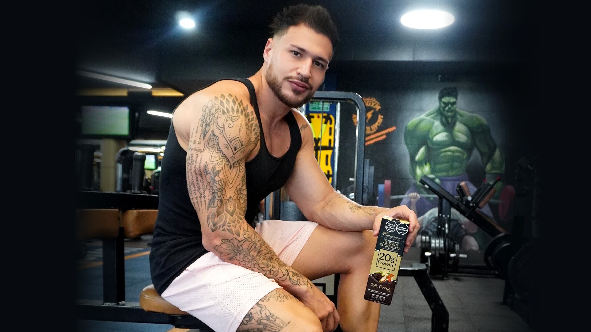 Con la chocolatina, la intención es reemplazar en la dieta de cualquier persona los snacks con un gran contenido de azúcares y carbohidratos, por un producto con un alto componente de proteína que mejora el perfil nutricional.