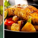 Para controlar el peso en dietas hipocalóricas los expertos recomiendan comer frutas antes de la cena. Foto: Getty Images, montaje SEMANA.