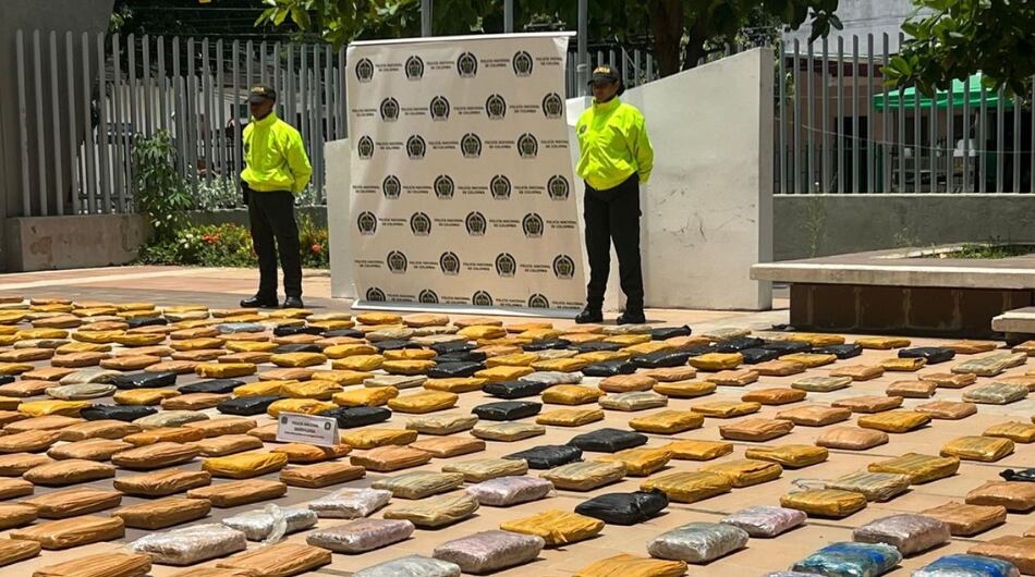 Hallazgo de marihuana en la ciudad de Cartagena.