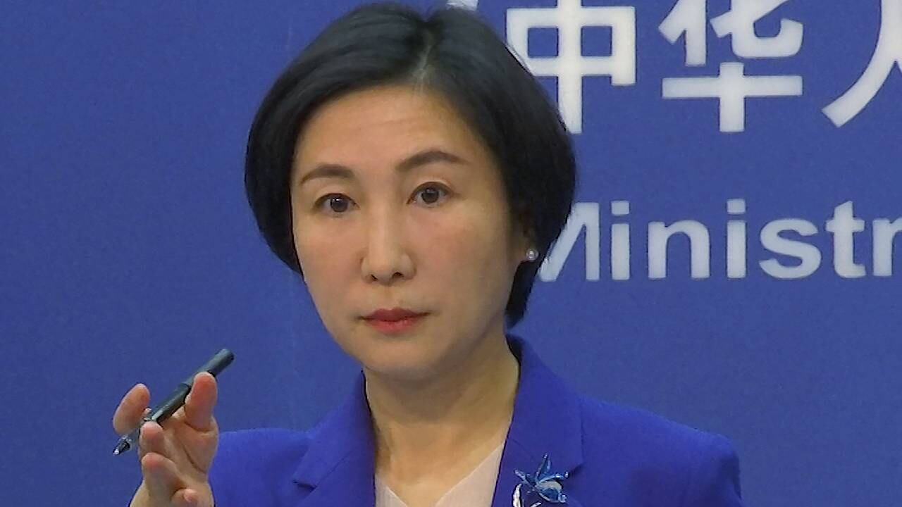 La portavoz del Ministerio de Relaciones Exteriores, Mao Ning, dijo que China seguirá tomando las medidas que considere necesarias para salvaguardar su soberanía.