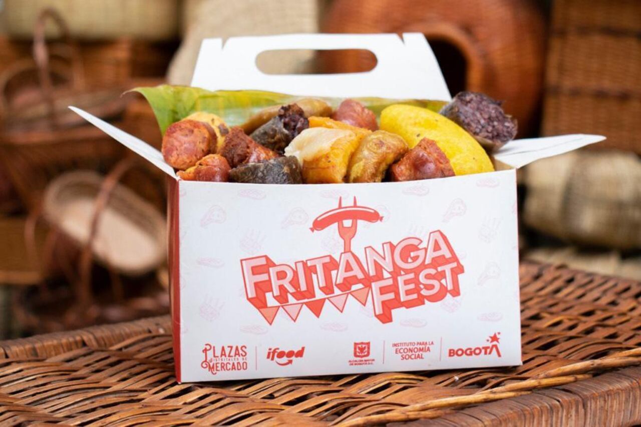 El evento "Fritanga Fest" se lleva a cabo en las plazas de mercado de Bogotá.