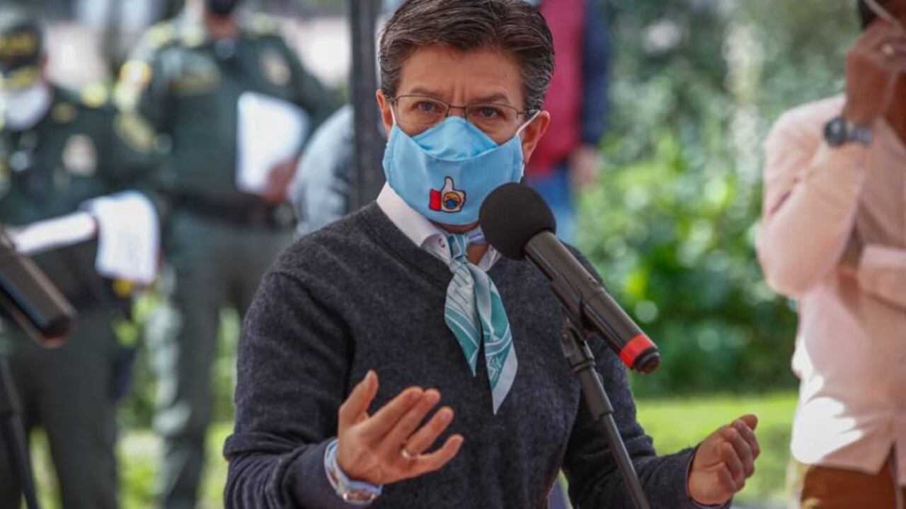 Claudia López, alcaldesa de Bogotá