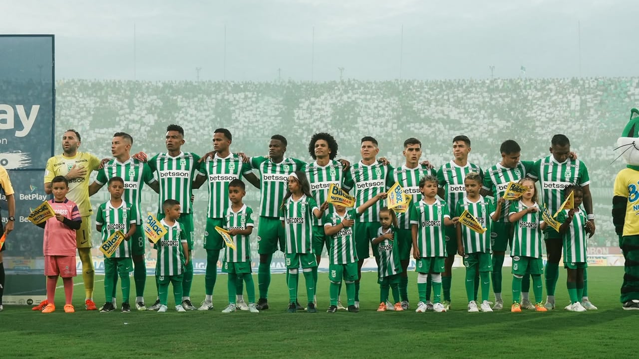 Atlético Nacional confía en la remontada en el Atanasio Girardot.