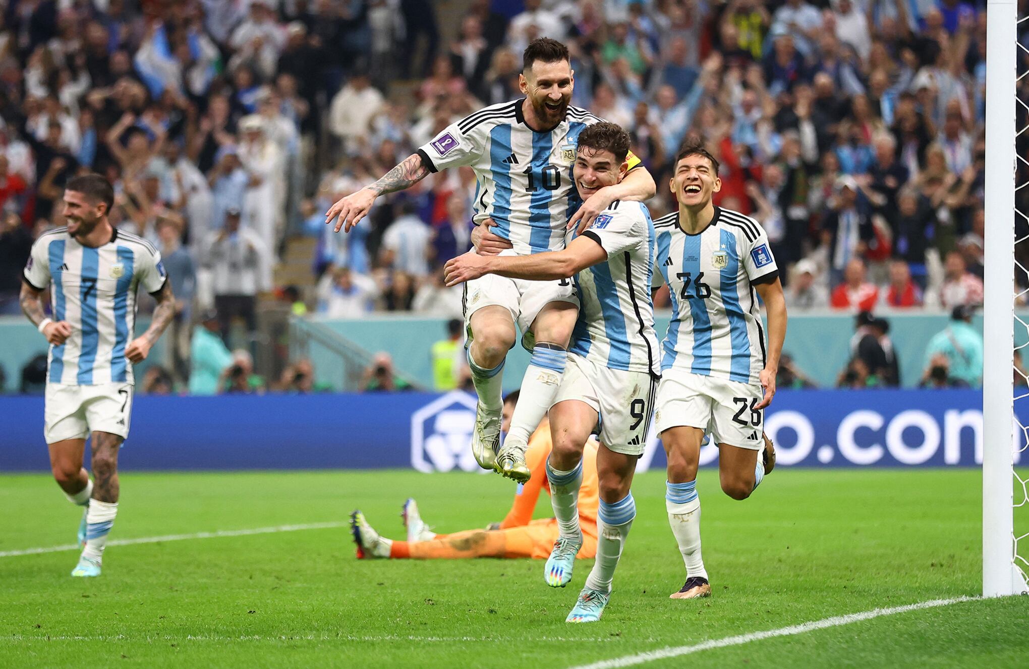 En imágenes : Argentina Croacia en Qatar 2022