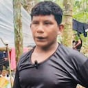 Manuel Ranoque fue uno de los líderes en la búsqueda de los niños. Están a salvo, pero con cuadros de desnutrición y picaduras de insectos.