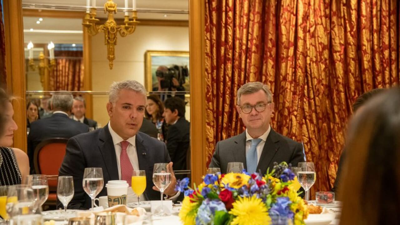 Presidente Iván Duque en Nueva York.