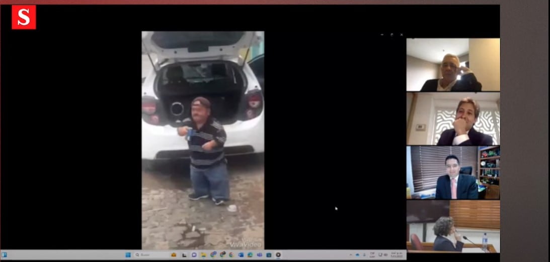 Video revelado por error durante el juicio contra el expresidente Álvaro Uribe Vélez.