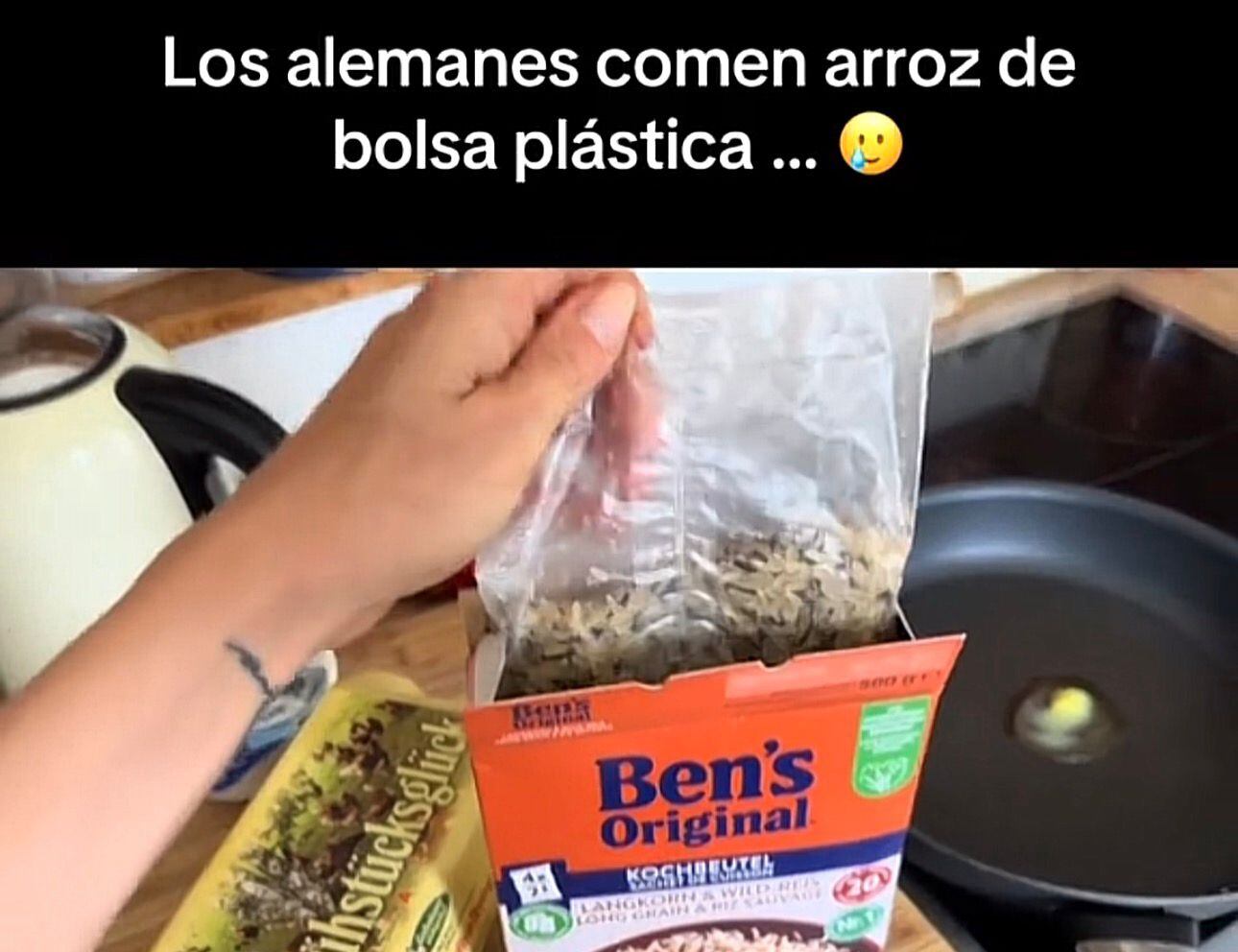 Arroz que venden en Alemania