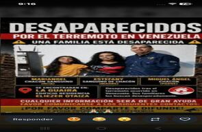 Hacen parte de las personas que aún no han sido ubicadas.