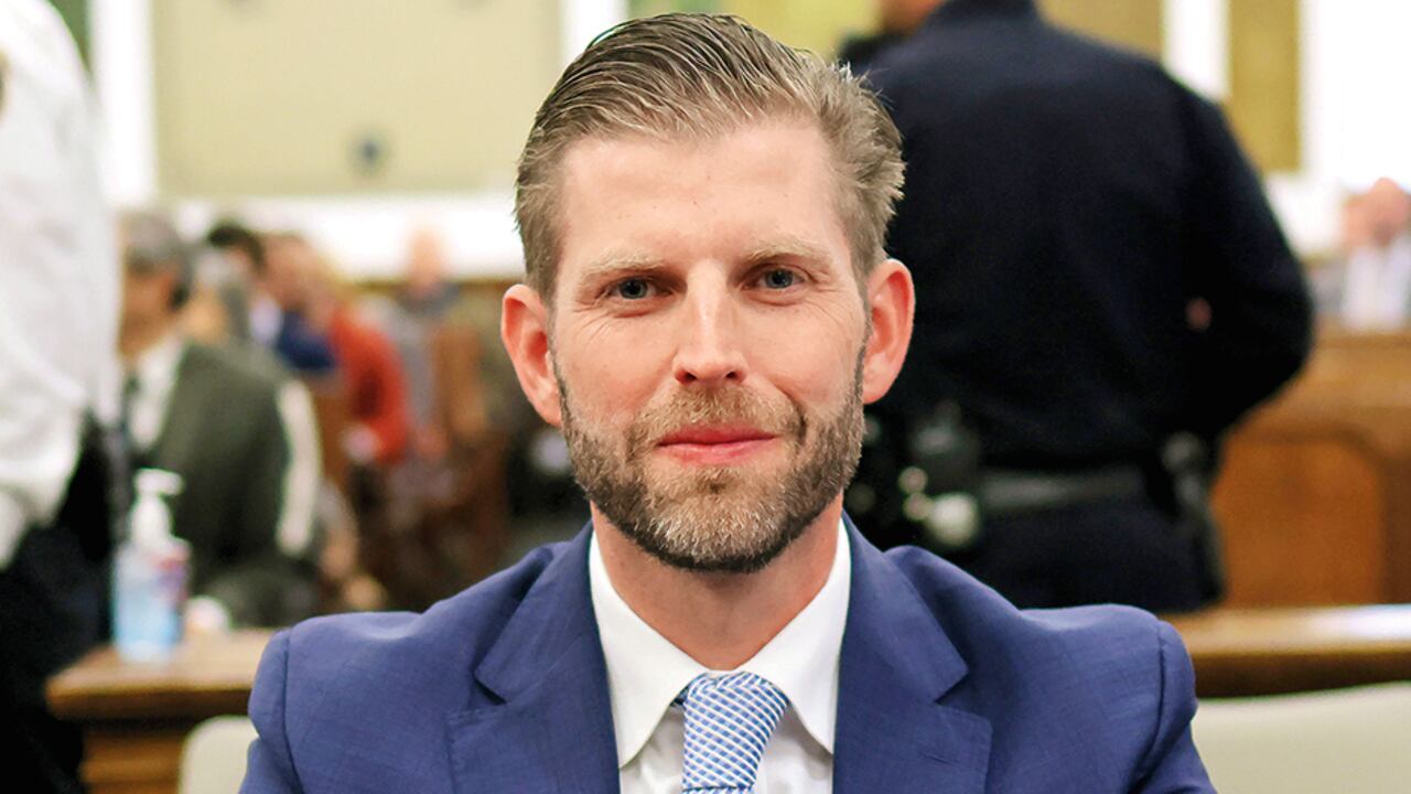 Eric Trump, empresario y asesor político, expresó sus opiniones con respecto al conflicto con Irán.