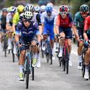 Einer Augusto Rubio Reyes en la etapa 20 de la Vuelta a España.