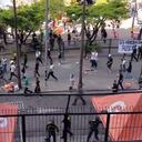 Se presentaron desmanes a las afueras del estadio Atanasio Girardot.