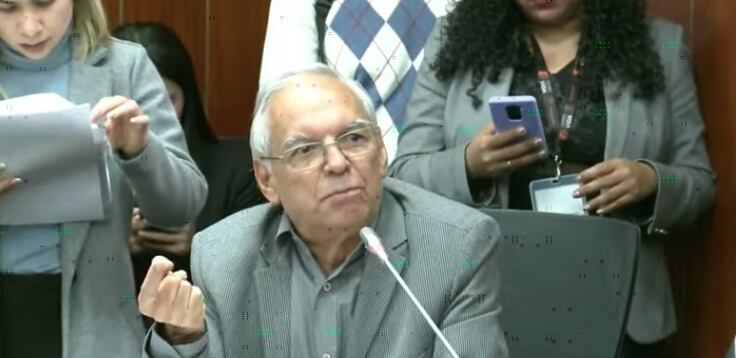 Ricardo Bonilla, ministro de Hacienda.