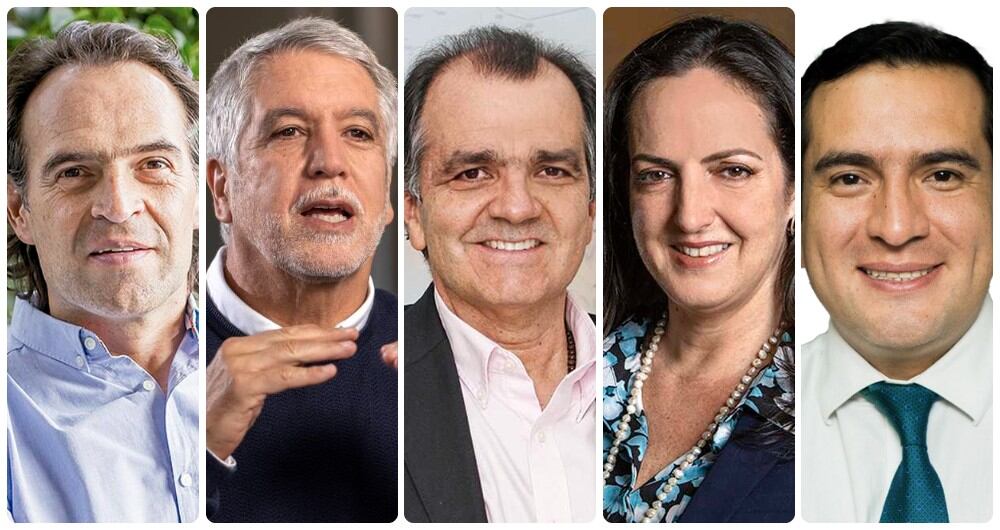 Algunos de los candidatos de la derecha en las elecciones del 2022.