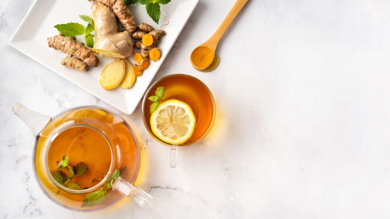 cúrcuma y jengibre